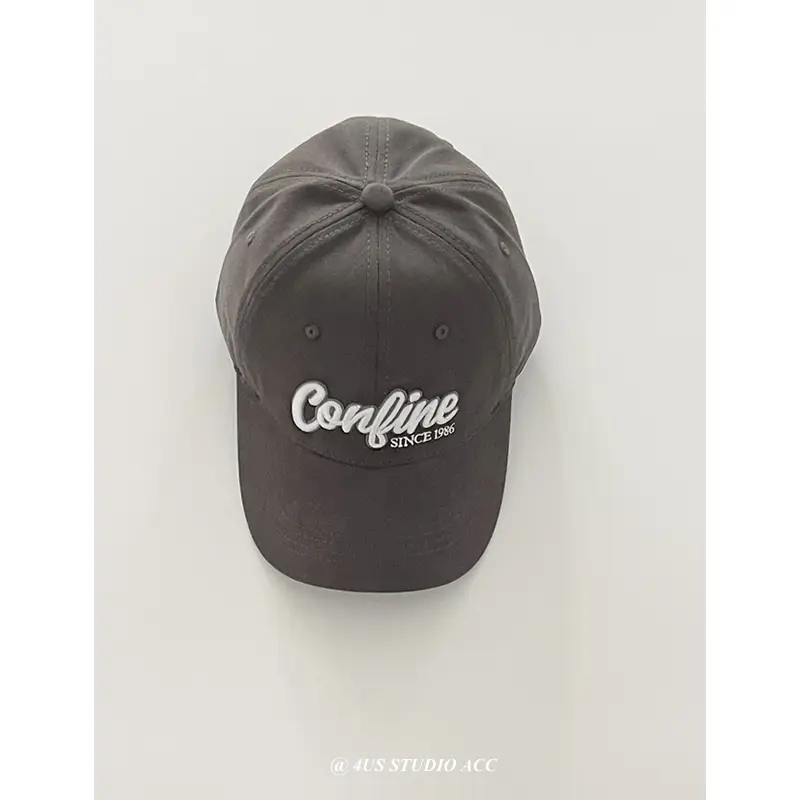 Korean Style Embroidered Baseball Cap for Women - Image 2