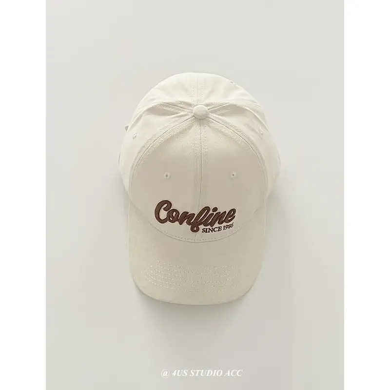 Korean Style Embroidered Baseball Cap for Women - Image 3