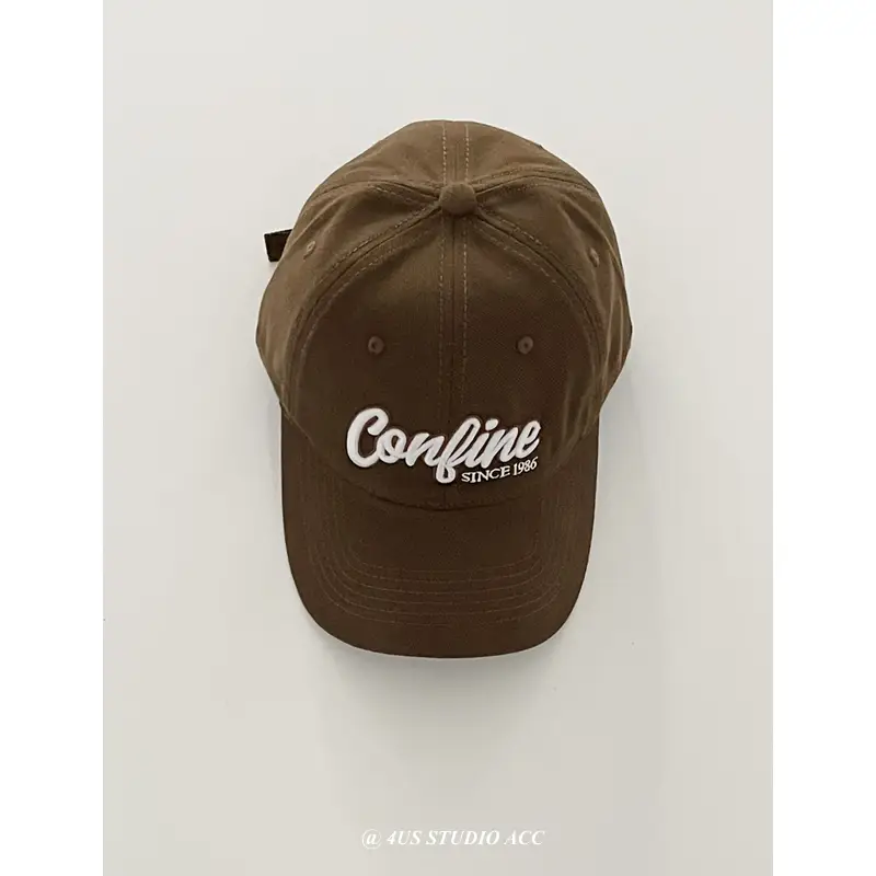 Korean Style Embroidered Baseball Cap for Women - Image 4