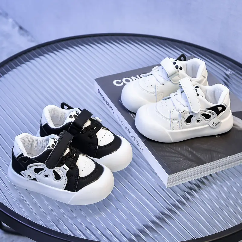 Baby Sneakers White Soft Sole 0-3Yrs