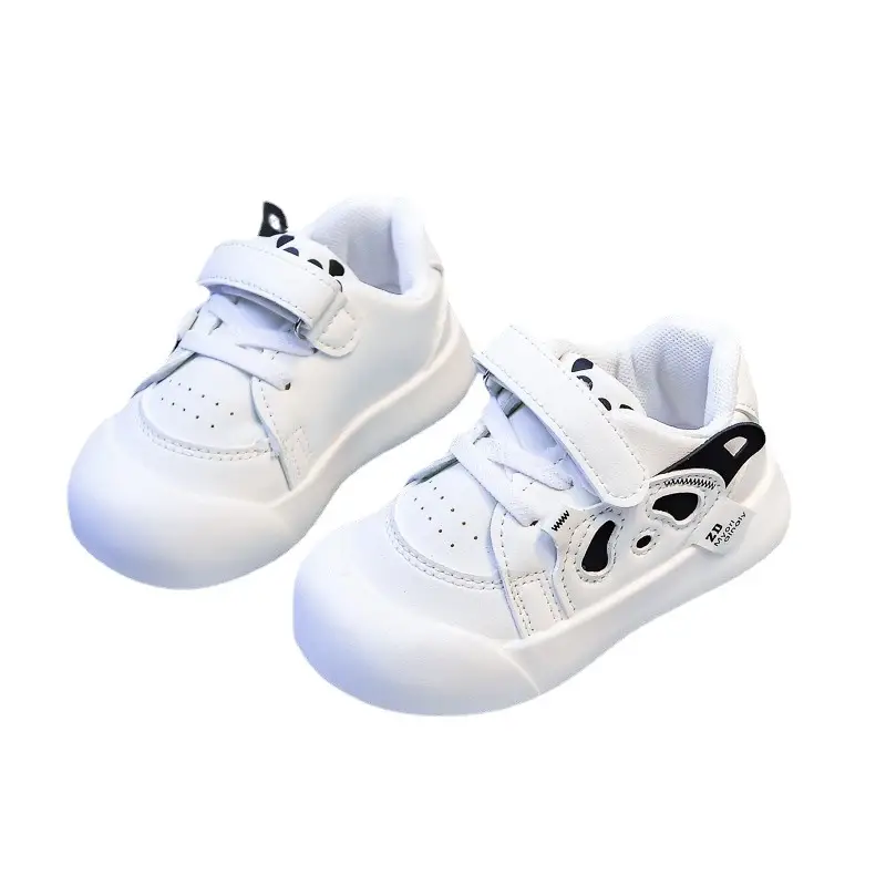 Baby Sneakers White Soft Sole 0-3Yrs