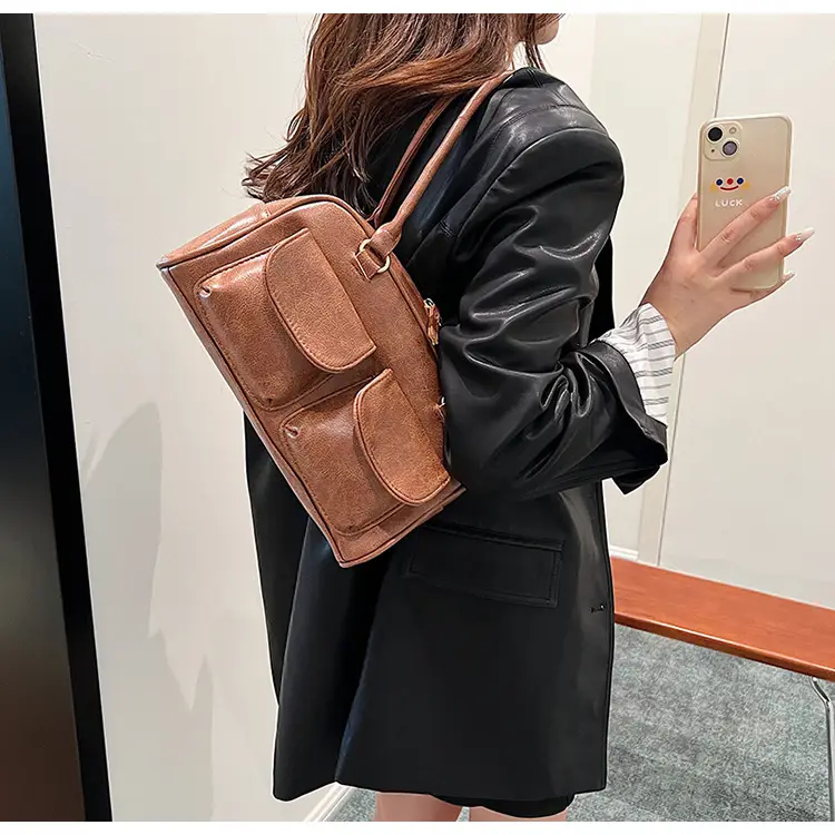 Retro Green Crossbody Bag for Women — feature 6