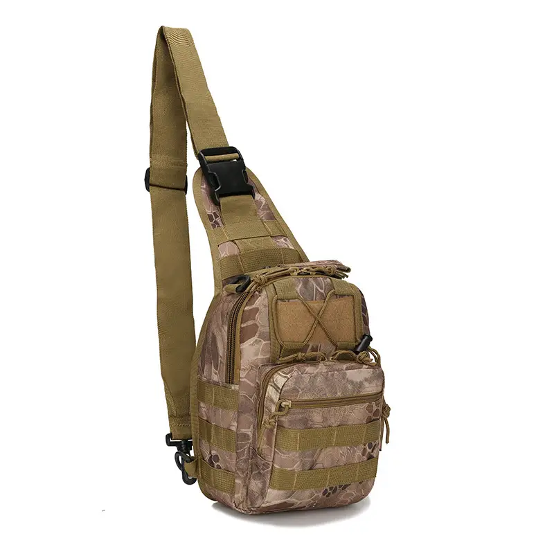 Tactical Digital Print Shoulder Bag for Men
