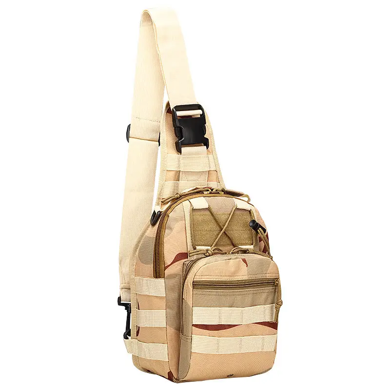 Tactical Digital Print Shoulder Bag for Men