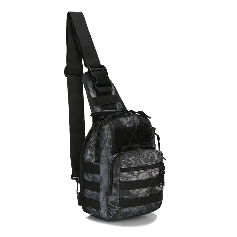 Tactical Digital Print Shoulder Bag for Men