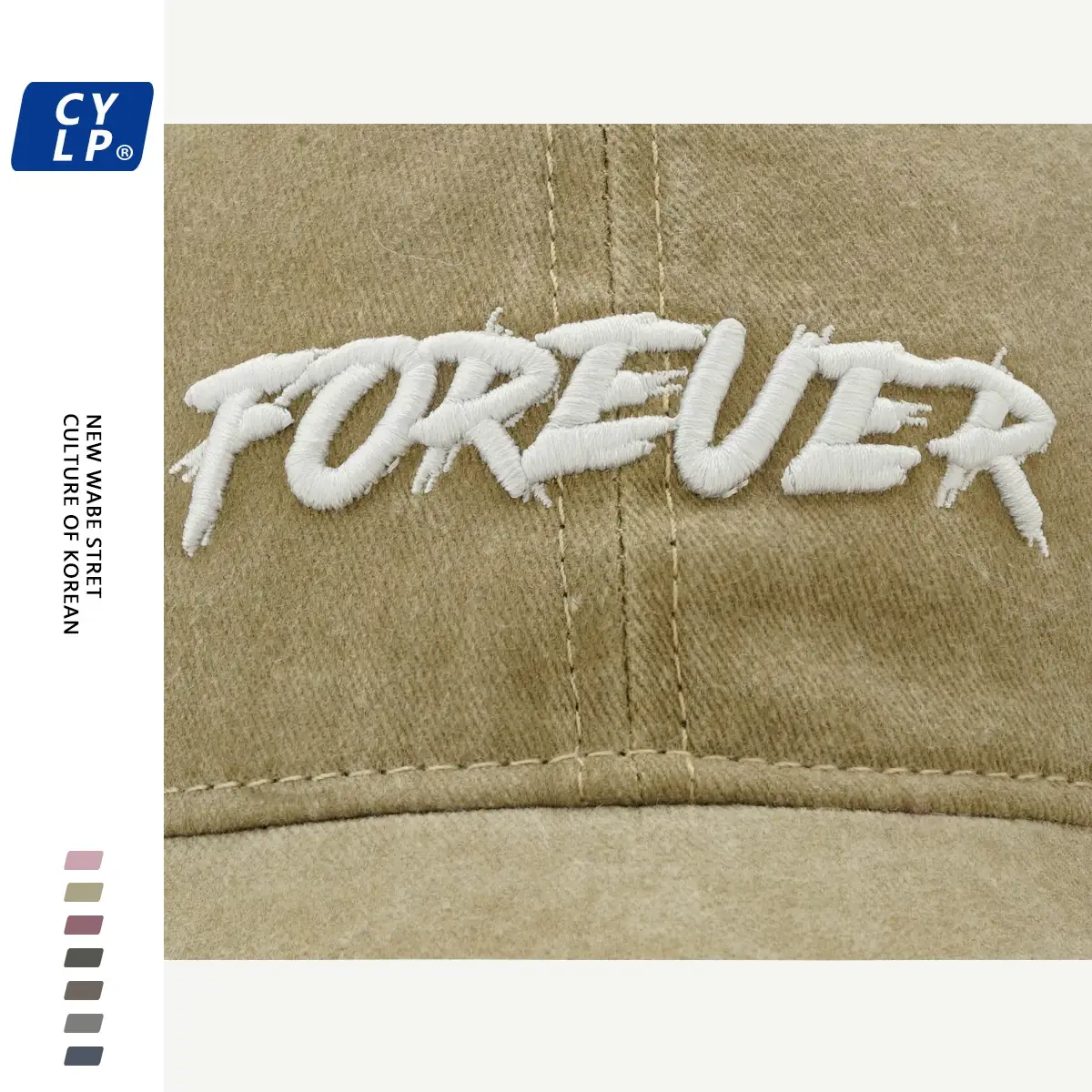 Three-Dimensional Embroidered Pink Baseball Cap — feature 20