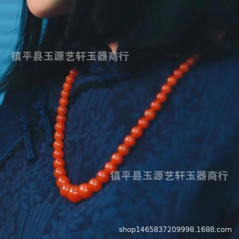 Baoshan South Red Agate Necklace for Women — feature 3