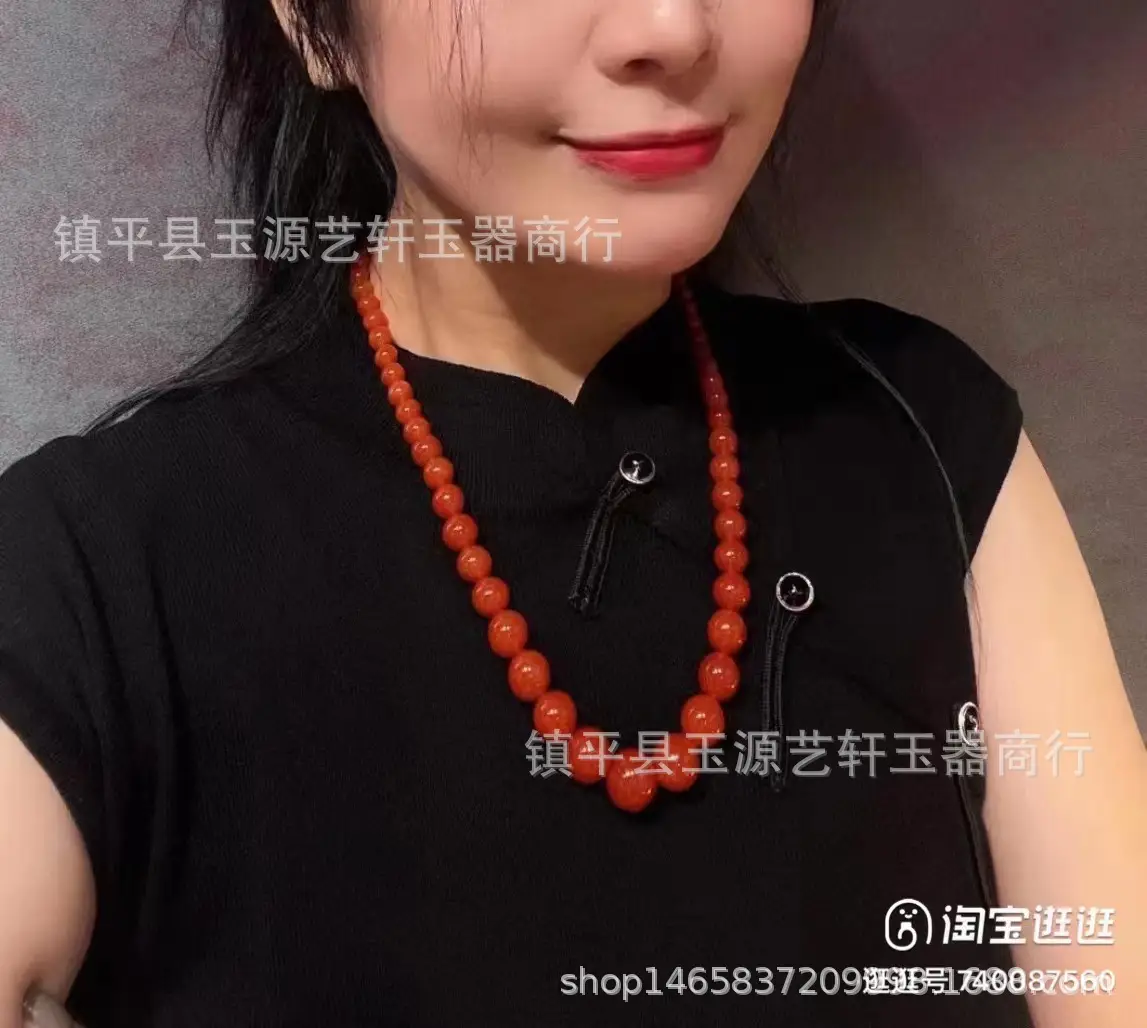 Baoshan South Red Agate Necklace for Women — feature 5