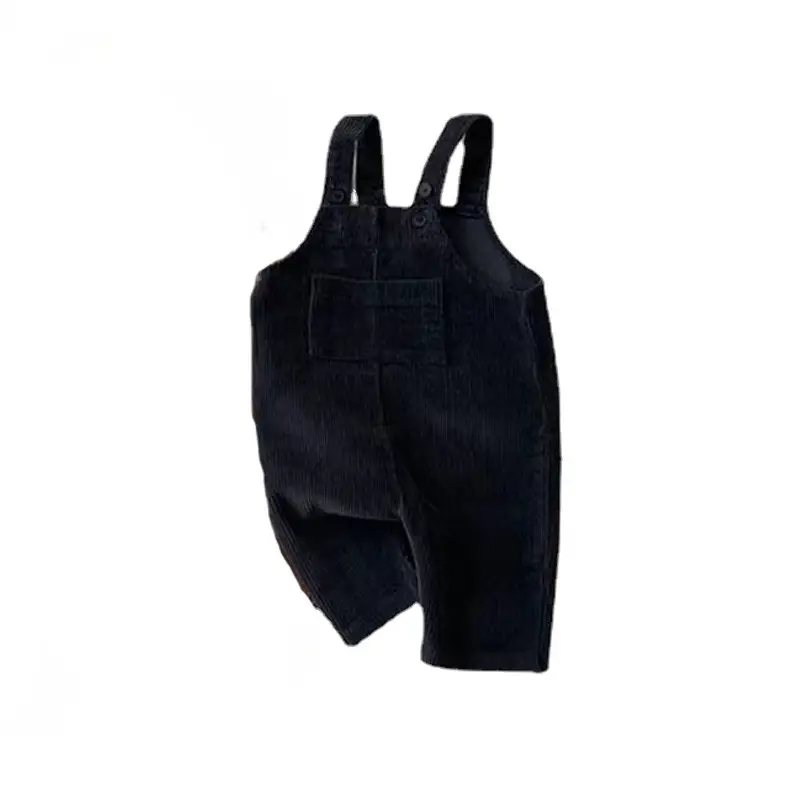 Korean Style Kids Set with Corduroy Pants & Hat