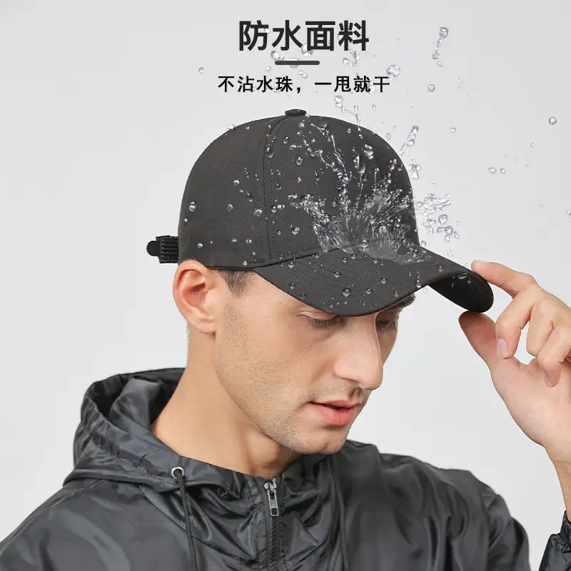 Di Sang Sa Waterproof Baseball Cap Navy Blue 500ml - Image 5