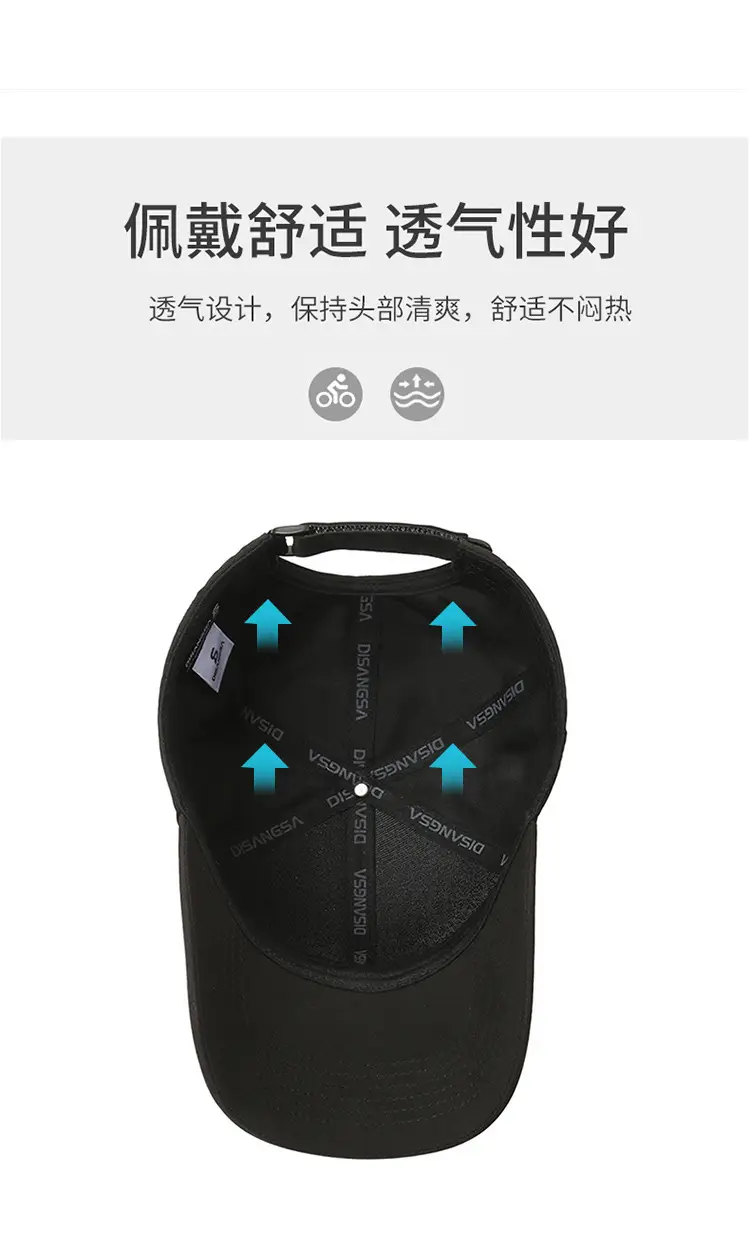 Di Sang Sa Waterproof Baseball Cap Navy Blue 500ml — feature 8
