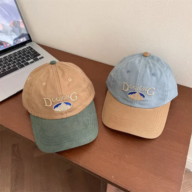 Doojong G Sun Hat for Women Green Beige Baseball Cap - Image 8