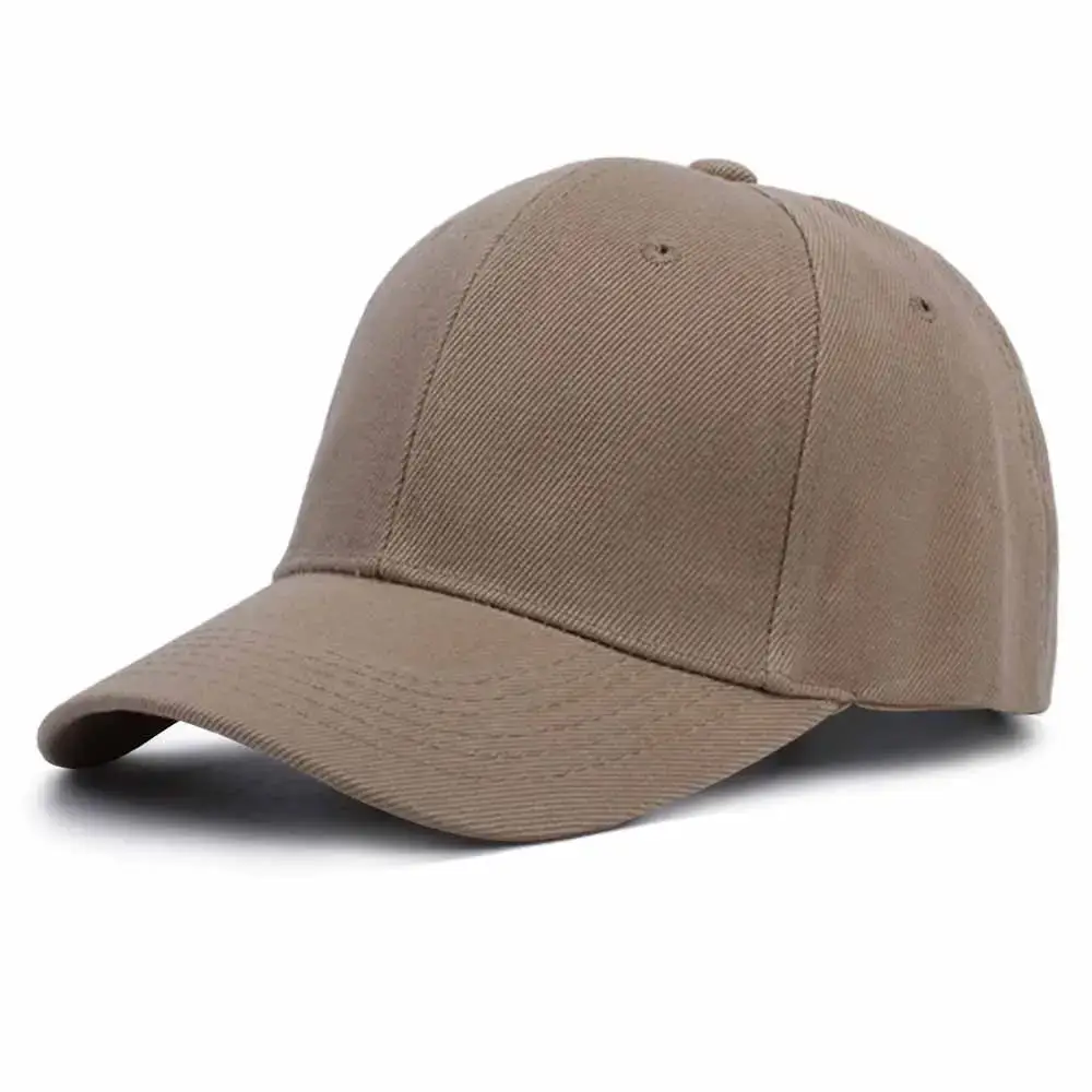 Beige Peaked Baseball Cap for Men - Image 23