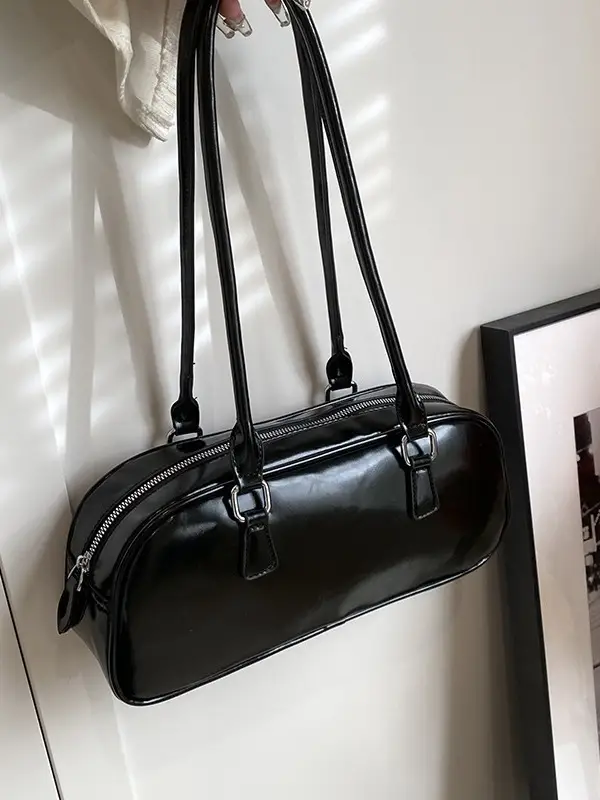 Pink Shoulder Bag for Women 2023 Winter Commute Travel - Image 2