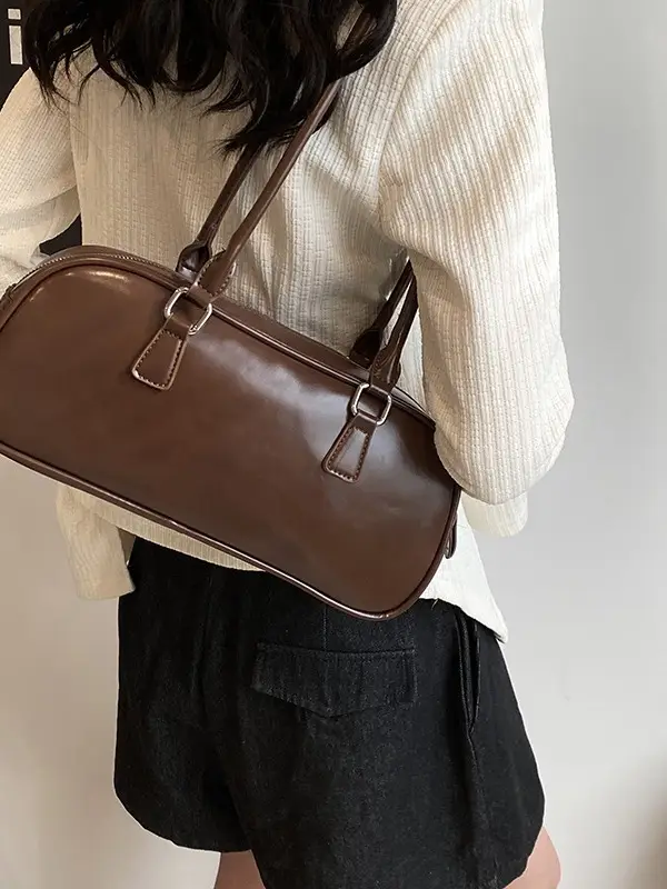 Pink Shoulder Bag for Women 2023 Winter Commute Travel - Image 4
