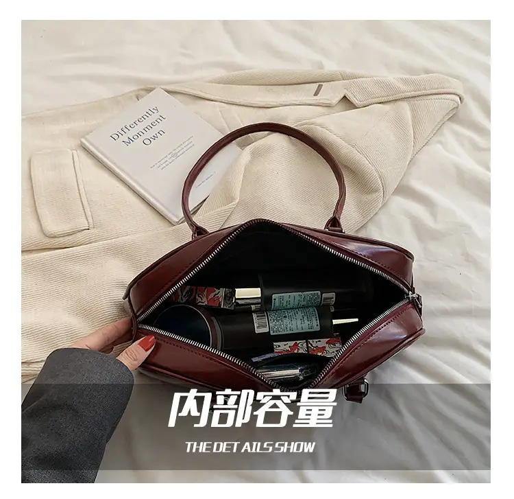 Pink Shoulder Bag for Women 2023 Winter Commute Travel — feature 10
