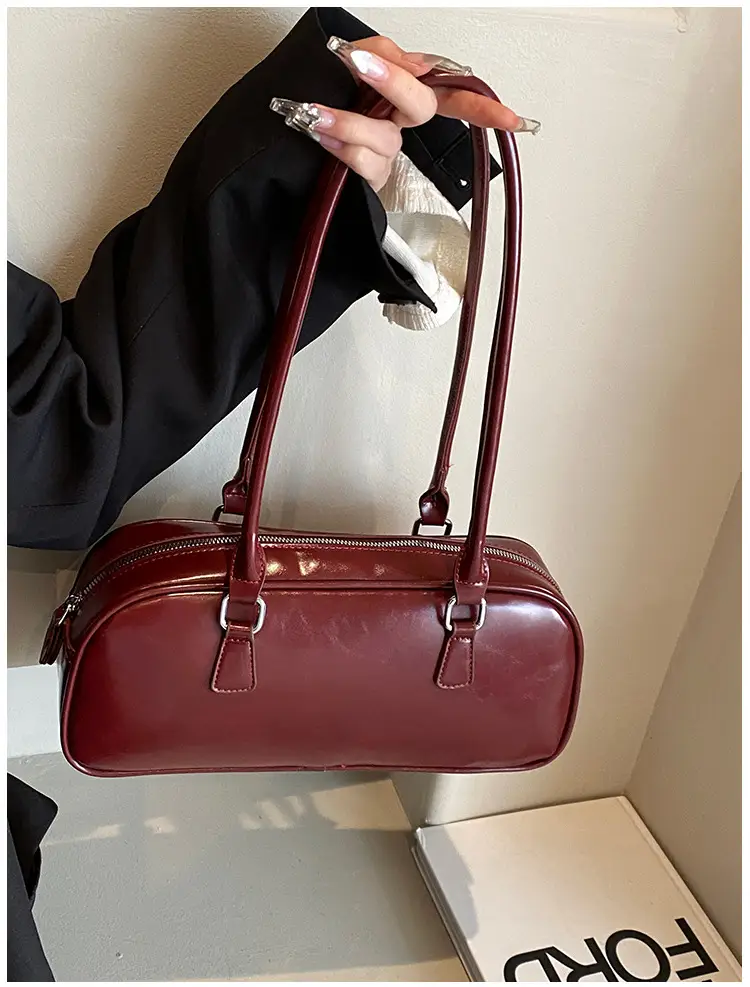 Pink Shoulder Bag for Women 2023 Winter Commute Travel — feature 14