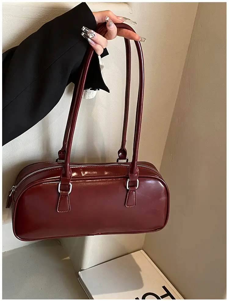 Pink Shoulder Bag for Women 2023 Winter Commute Travel — feature 15