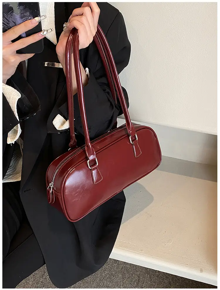 Pink Shoulder Bag for Women 2023 Winter Commute Travel — feature 18