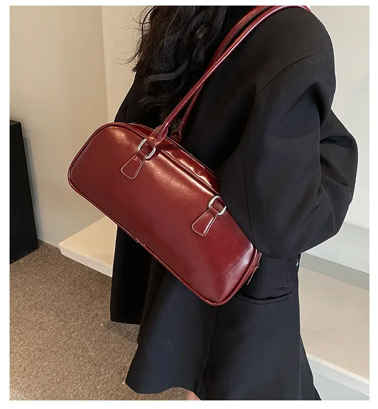 Pink Shoulder Bag for Women 2023 Winter Commute Travel — feature 2