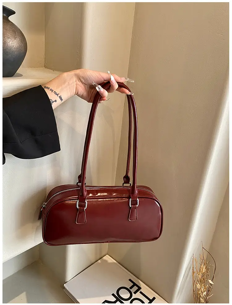 Pink Shoulder Bag for Women 2023 Winter Commute Travel — feature 21