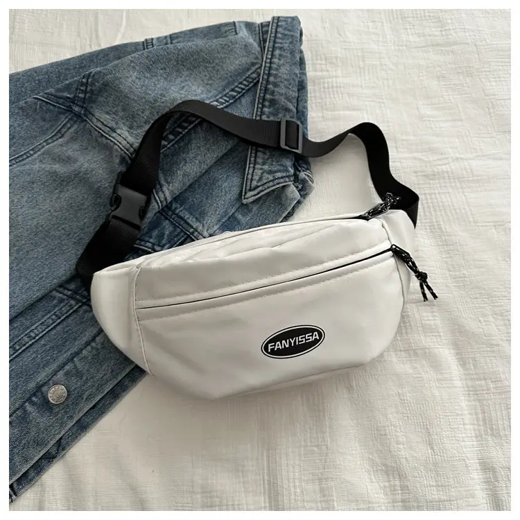 Men's Black Japanese Waist Bag Lightweight Shoulder Bag — feature 1