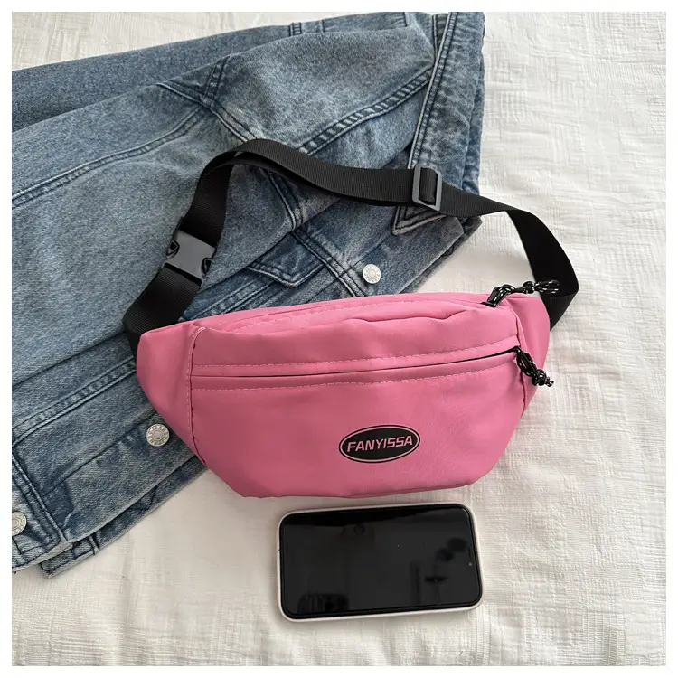 Men's Black Japanese Waist Bag Lightweight Shoulder Bag — feature 11