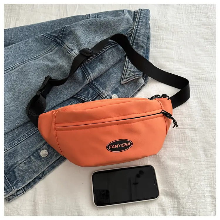 Men's Black Japanese Waist Bag Lightweight Shoulder Bag — feature 13