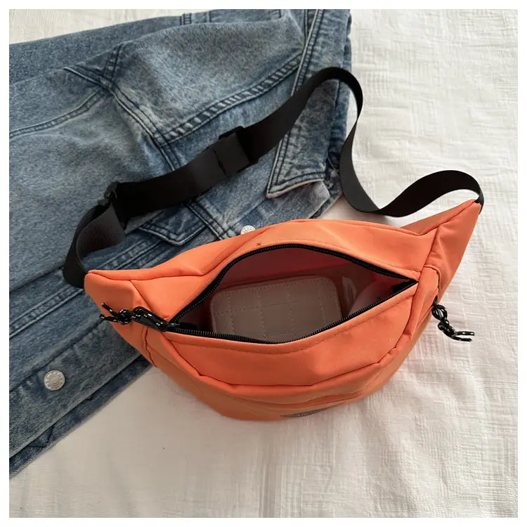 Men's Black Japanese Waist Bag Lightweight Shoulder Bag — feature 16