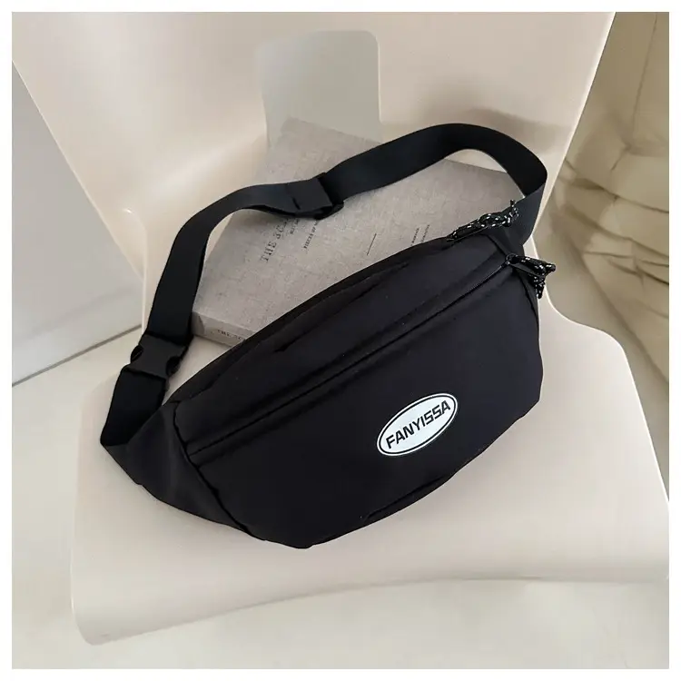 Men's Black Japanese Waist Bag Lightweight Shoulder Bag — feature 21