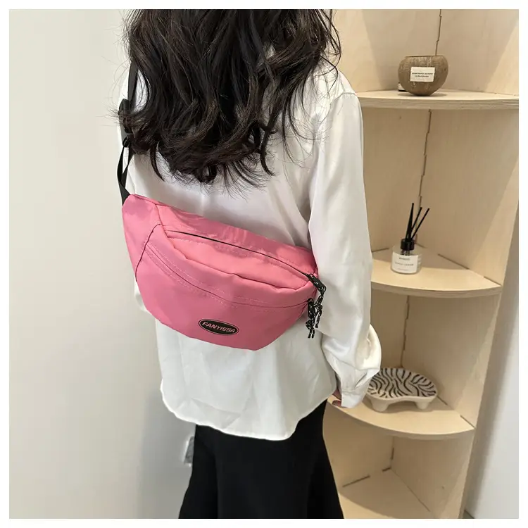 Men's Black Japanese Waist Bag Lightweight Shoulder Bag — feature 26