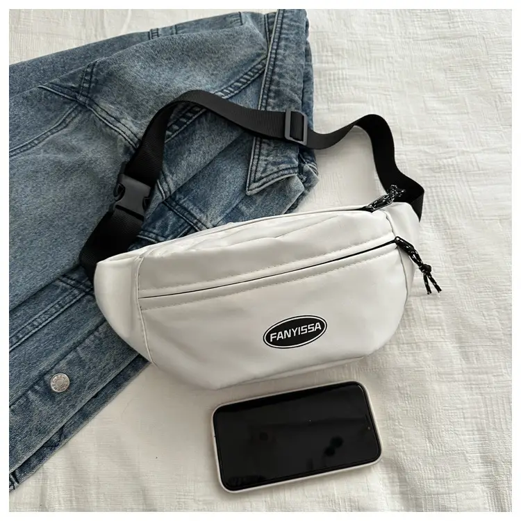 Men's Black Japanese Waist Bag Lightweight Shoulder Bag — feature 8