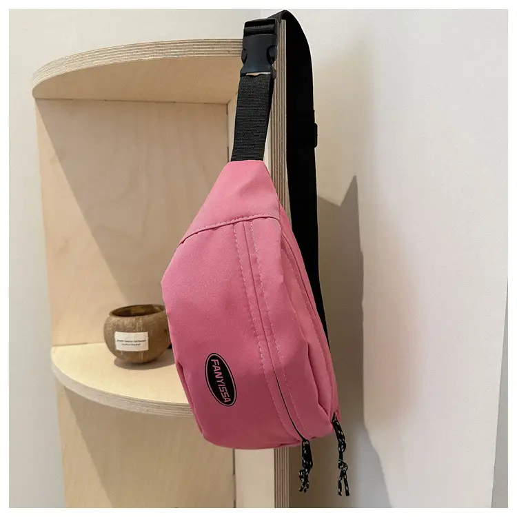 Men's Black Japanese Waist Bag Lightweight Shoulder Bag - Image 4