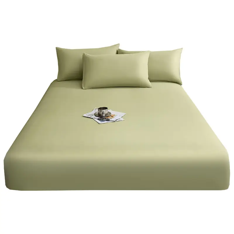 Class A Xinjiang cotton long-staple cotton cotton bed cover 100 pure cotton bedspread Simmons protective non-slip cover wholesale group purchase