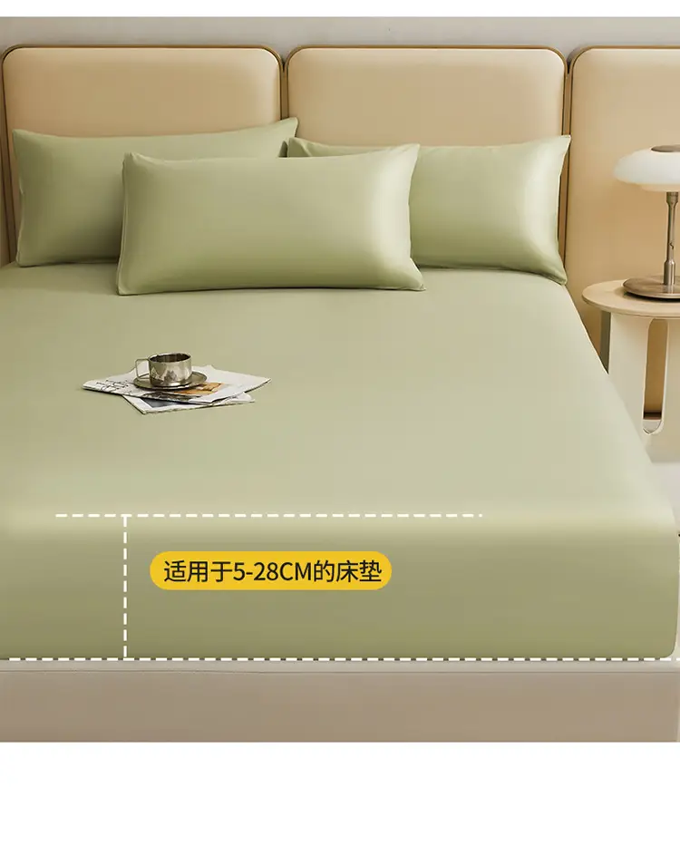 Class A Xinjiang cotton long-staple cotton cotton bed cover 100 pure cotton bedspread Simmons protective non-slip cover wholesale group purchase — feature 30