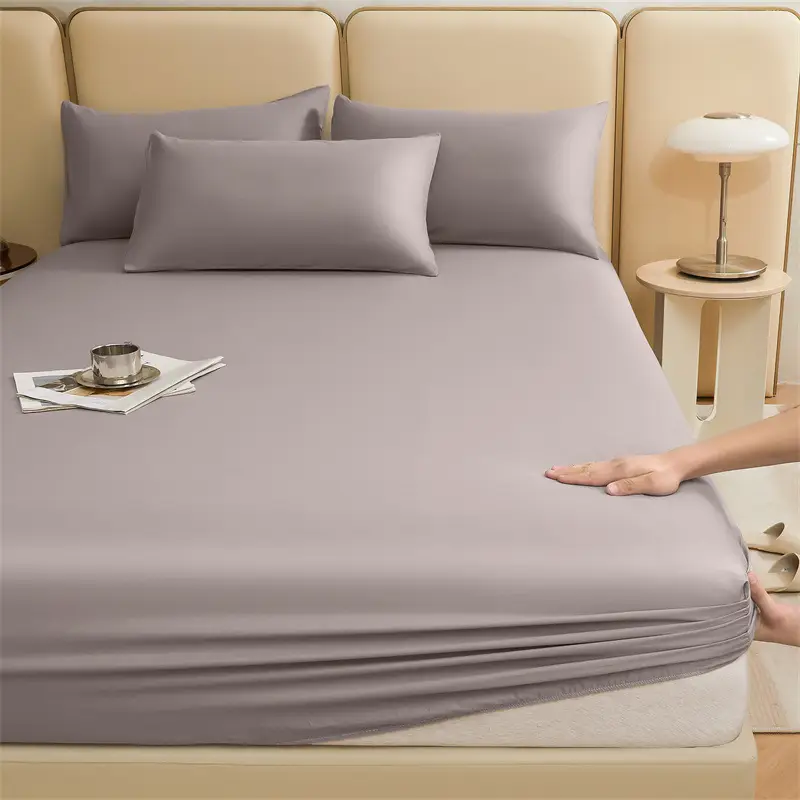 Class A Xinjiang cotton long-staple cotton cotton bed cover 100 pure cotton bedspread Simmons protective non-slip cover wholesale group purchase