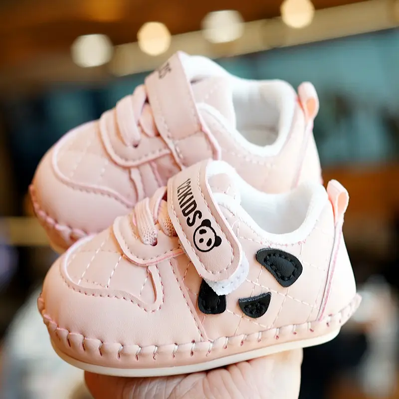 Baby Shoes Soft Sole Non-Slip Spring & Fall New Toddler Shoes 01 Years Old Beginner Baby Shoes Anti-Falling