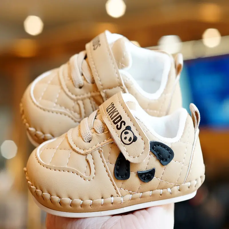 Baby Shoes Soft Sole Non-Slip Spring & Fall New Toddler Shoes 01 Years Old Beginner Baby Shoes Anti-Falling