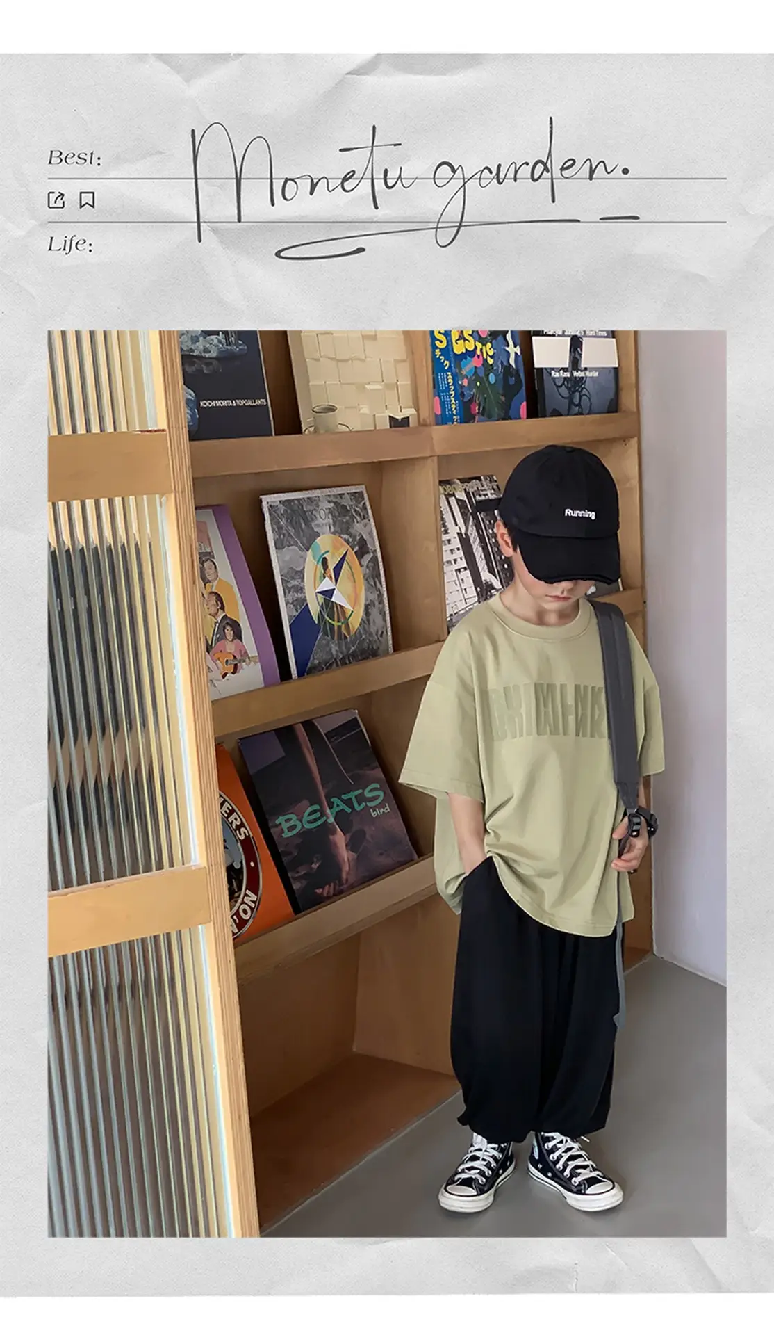 2025 Boys Short Sleeve T-Shirt Beige Casual Summer — feature 48