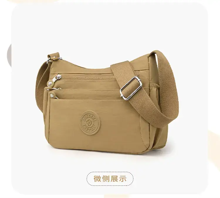 Women's Blue Waterproof Crossbody Bag Large Capacity — feature 27