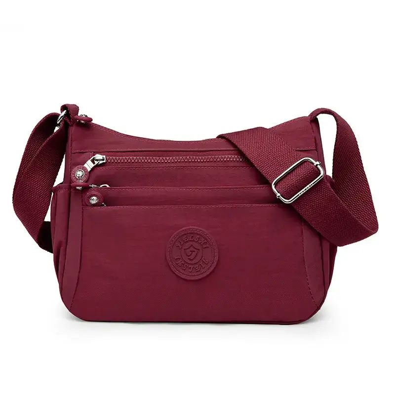 Women's Blue Waterproof Crossbody Bag Large Capacity - Image 3