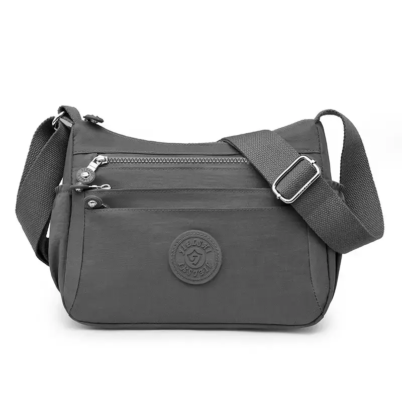 Women's Blue Waterproof Crossbody Bag Large Capacity - Image 4