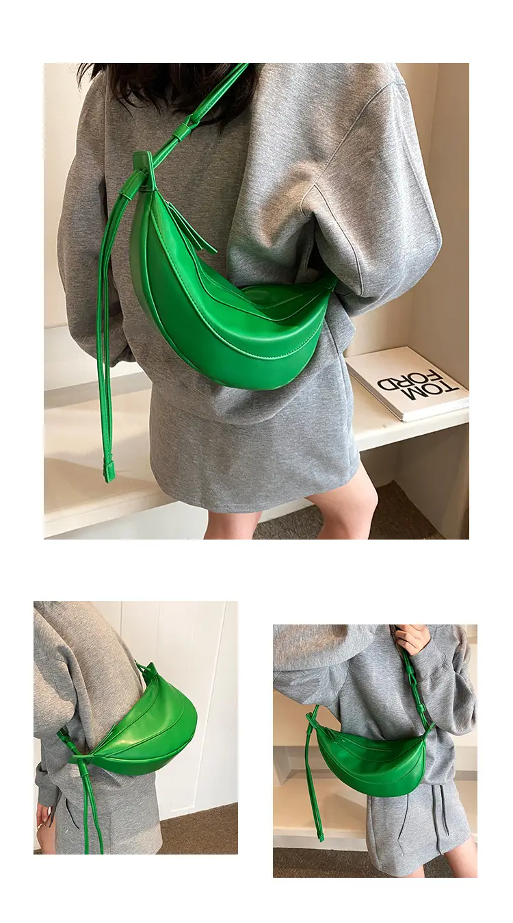 White Crossbody Bag for Women with Drawstring Strap — feature 17