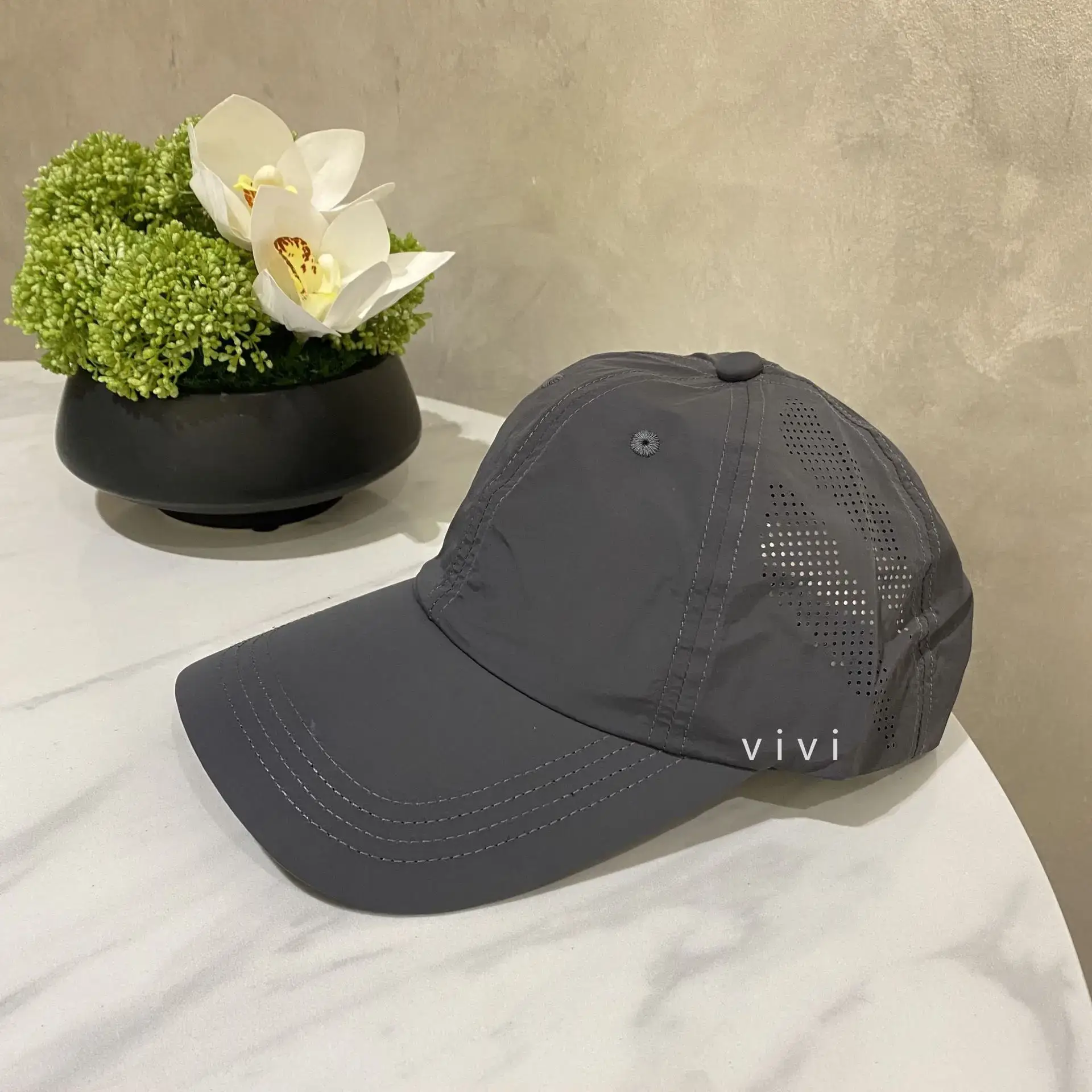 Pink Mesh Baseball Cap Women Summer Sun Hat - Image 10
