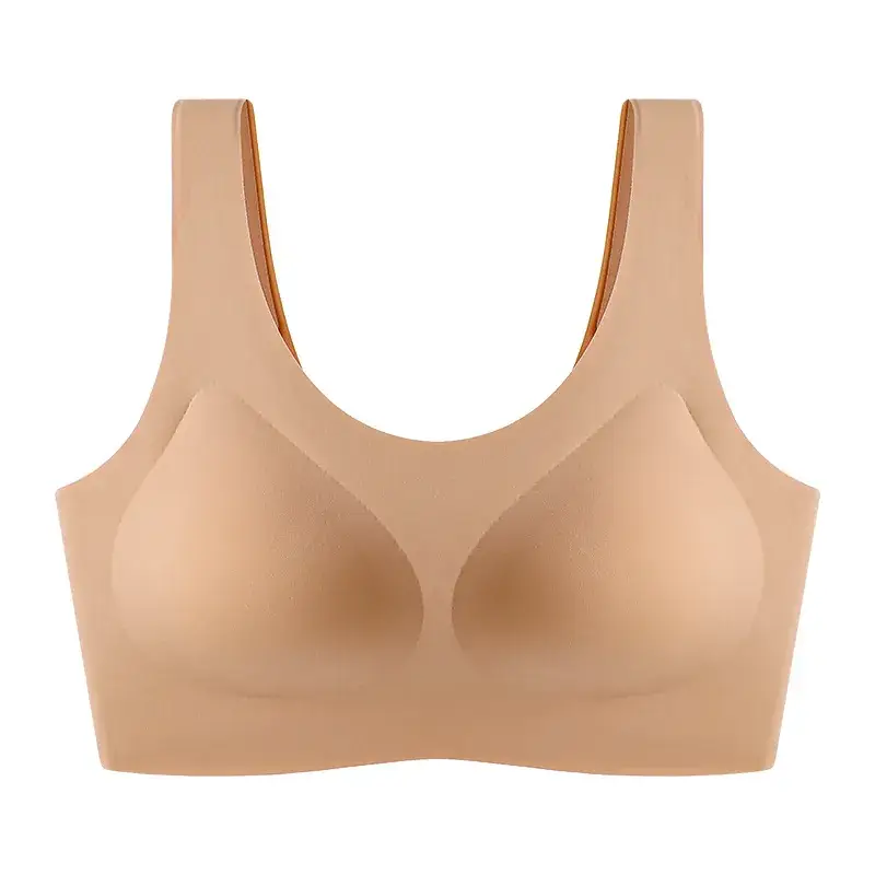 Seamless Invisible Vest-Style Bra for Large Breasts - Image 3