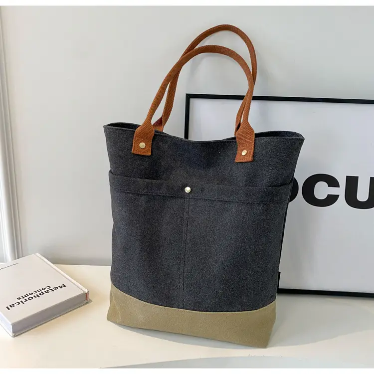 Women Large Canvas Tote Bag 2026 Autumn Winter — feature 39