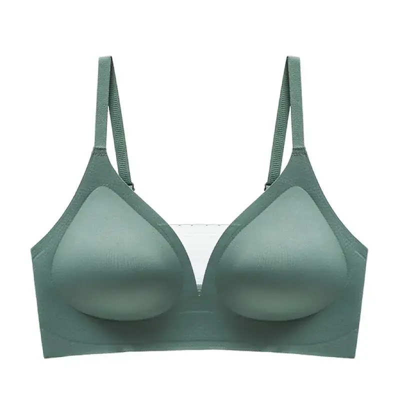 Wire-Free V-Neck Bra for Young Ladies, Mesh, Breathable, Soft Support - Image 11