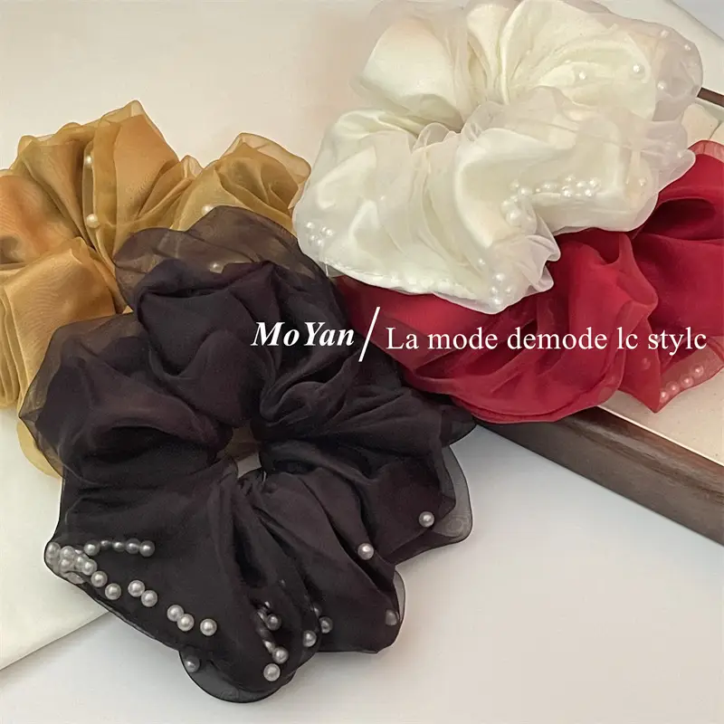 Korean Style Pearl Hairband for Women - Image 5