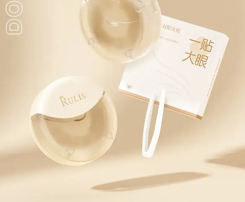 Rulinshi Double Eyelid Patch for Women Natural Matte Wide — feature 2
