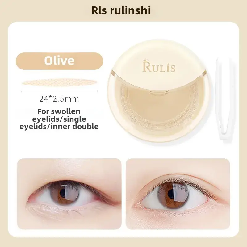 Rulinshi Double Eyelid Patch for Women Natural Matte Wide